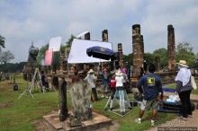 На велосипедах по заповеднику "Сукхотай"