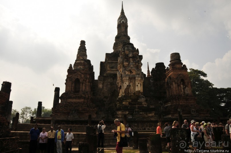 На велосипедах по заповеднику "Сукхотай"