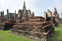 На велосипедах по заповеднику "Сукхотай"