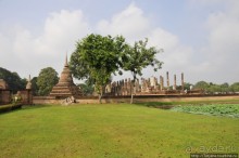 На велосипедах по заповеднику "Сукхотай"