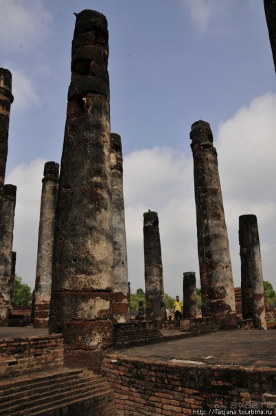 На велосипедах по заповеднику "Сукхотай"