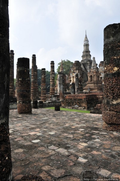 На велосипедах по заповеднику "Сукхотай"