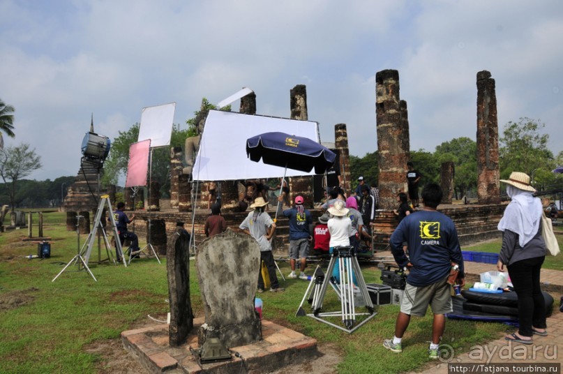 На велосипедах по заповеднику "Сукхотай"