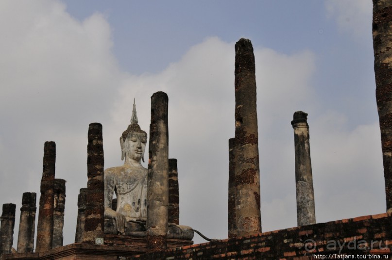 На велосипедах по заповеднику "Сукхотай"