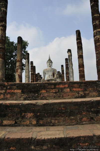 На велосипедах по заповеднику "Сукхотай"