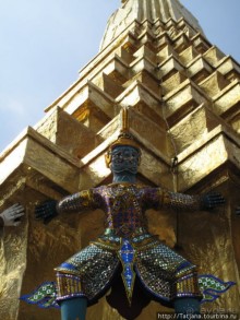 Тук-тук, зима в Бангкоке и Королевский Дворец.