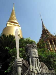 Тук-тук, зима в Бангкоке и Королевский Дворец.