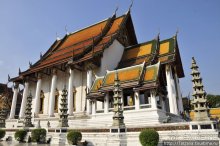 Тук-тук, зима в Бангкоке и Королевский Дворец.