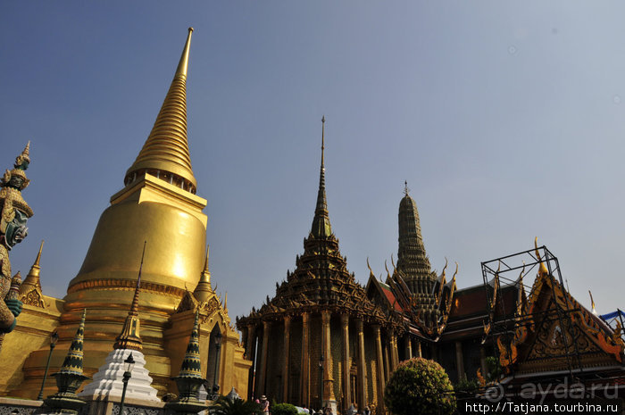 Тук-тук, зима в Бангкоке и Королевский Дворец.