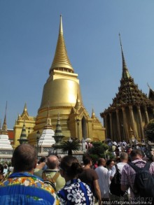 Тук-тук, зима в Бангкоке и Королевский Дворец.