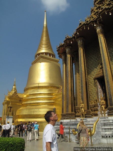 Тук-тук, зима в Бангкоке и Королевский Дворец.