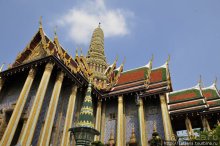 Тук-тук, зима в Бангкоке и Королевский Дворец.