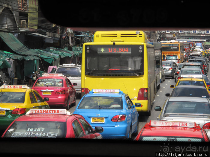 Тук-тук, зима в Бангкоке и Королевский Дворец.
