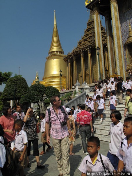Тук-тук, зима в Бангкоке и Королевский Дворец.