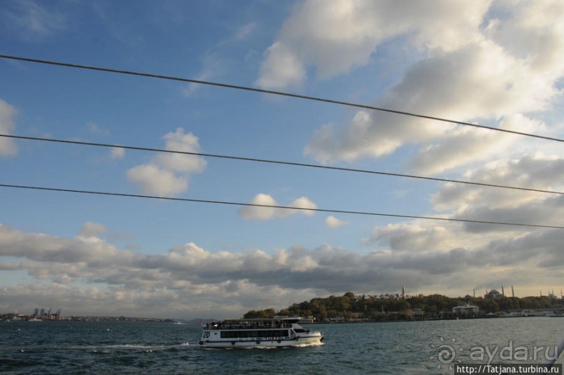 Путешествие по Босфору на кораблях или лодках