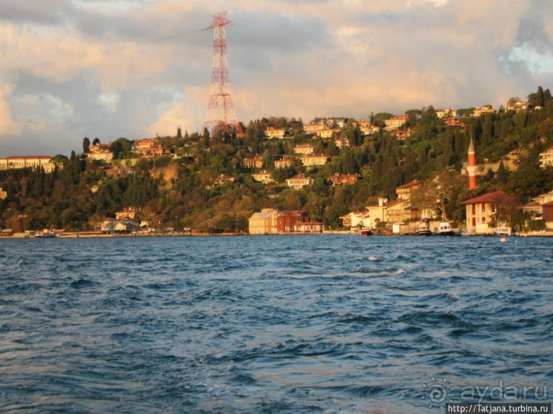 Путешествие по Босфору на кораблях или лодках