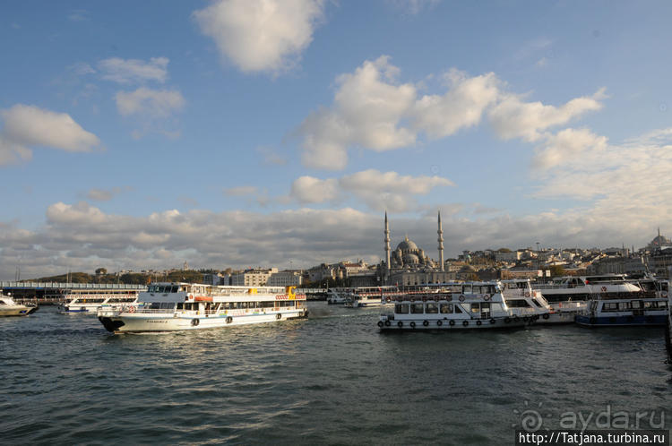 Путешествие по Босфору на кораблях или лодках