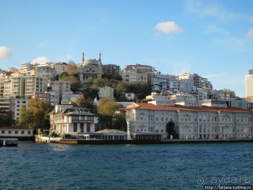 Путешествие по Босфору на кораблях или лодках