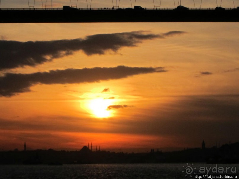 Путешествие по Босфору на кораблях или лодках