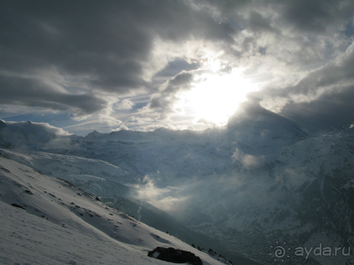 Ведь гора Маттерхон — как магнит ...
