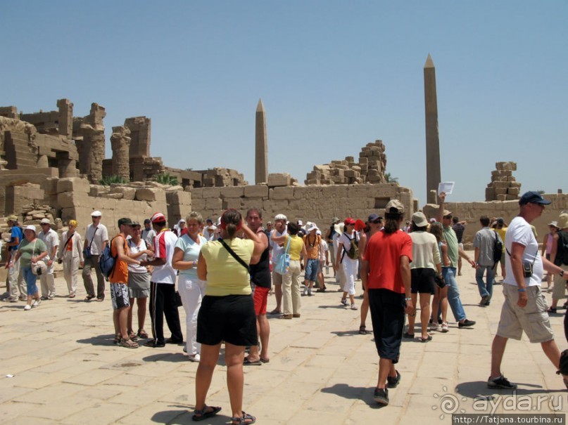 Пустыня ... жара и великолепие Луксора