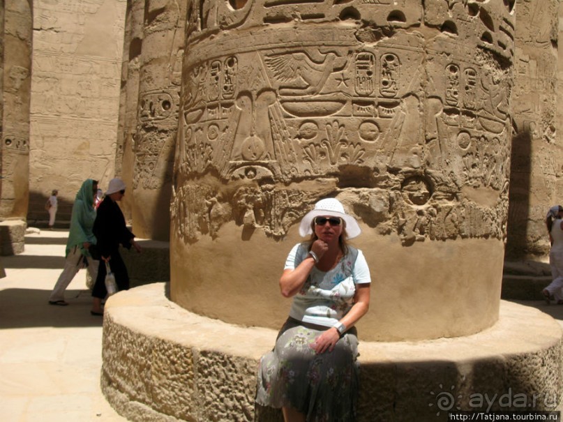 Пустыня ... жара и великолепие Луксора