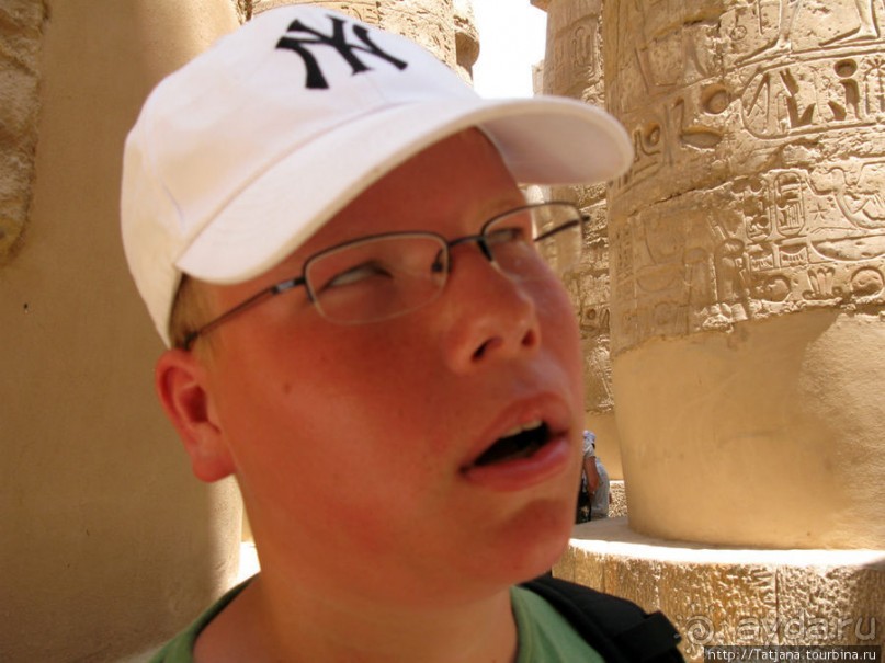 Пустыня ... жара и великолепие Луксора