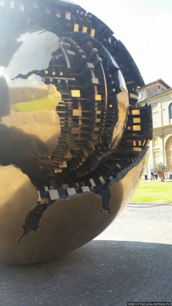 Потолок Сикстинской капеллы и путь к ней (Ватикан)