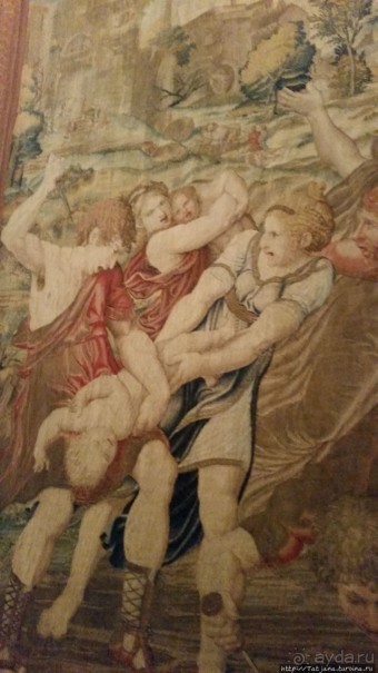 Потолок Сикстинской капеллы и путь к ней (Ватикан)