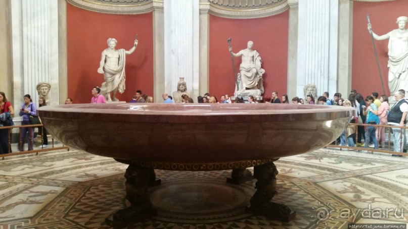 Потолок Сикстинской капеллы и путь к ней (Ватикан)