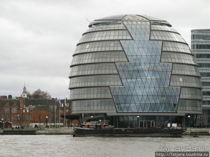 А также огни ночного Лондона, дождь и пеликан...