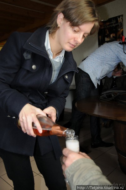 Настоящее Шампанское и немного деталей.