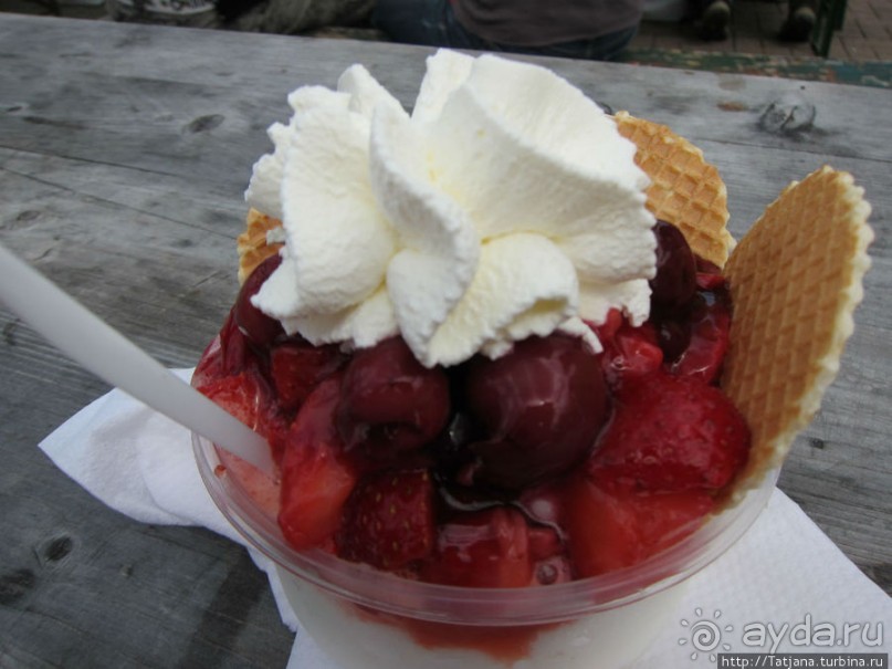 Фирменное и запатентованное мороженое от фермера