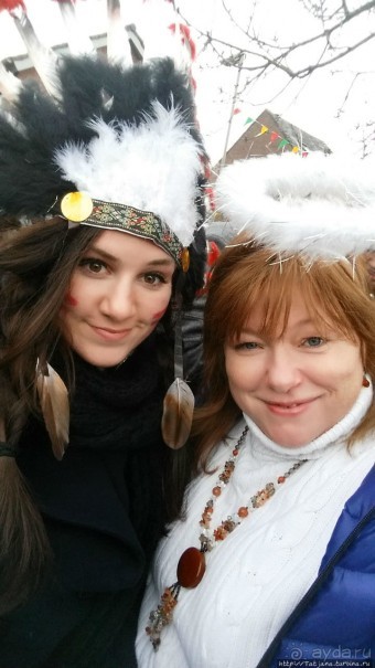 Карнавальное шествие в деревне Kleine Meers