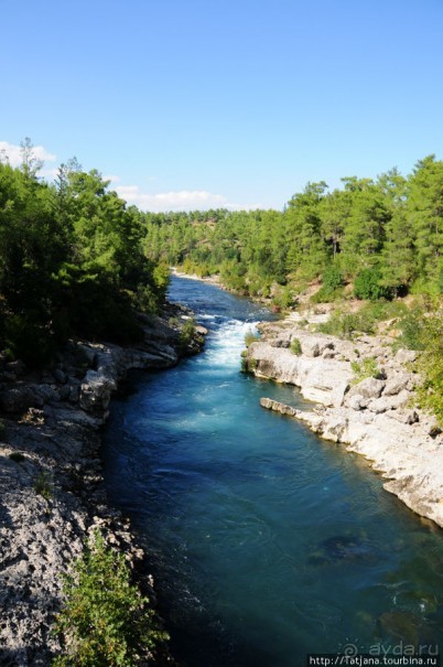 Рафтинг по горной реке Манавгат