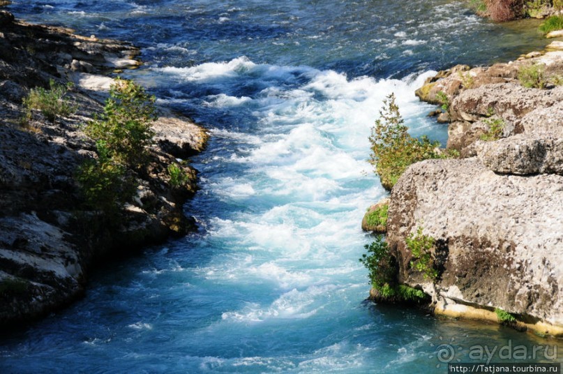 Рафтинг по горной реке Манавгат