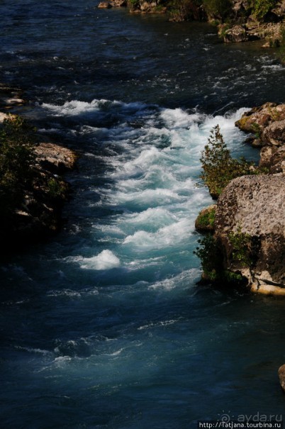 Рафтинг по горной реке Манавгат