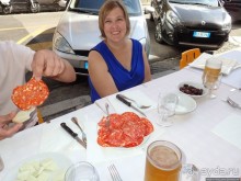 Очень радушный хозяин Giulio Massa и его вкусная кухня