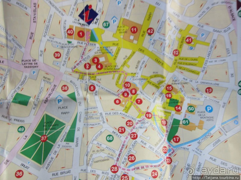 Сказочный маршрут средневекового города.