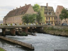 Архитектура и цветы Страсбурга.