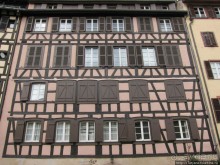 Архитектура и цветы Страсбурга.