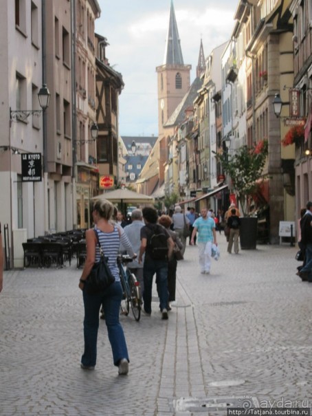 Архитектура и цветы Страсбурга.