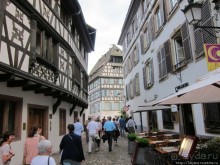 Архитектура и цветы Страсбурга.