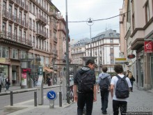 Архитектура и цветы Страсбурга.