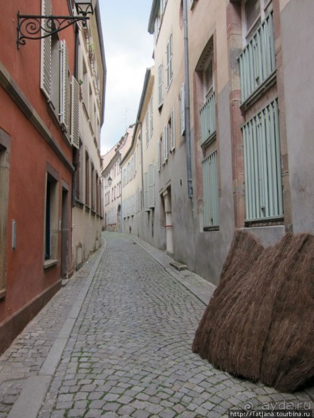 Архитектура и цветы Страсбурга.