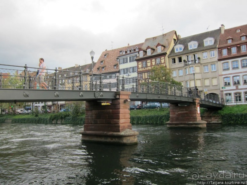 Архитектура и цветы Страсбурга.