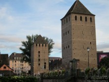 Архитектура и цветы Страсбурга.