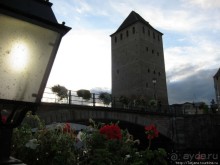 Архитектура и цветы Страсбурга.