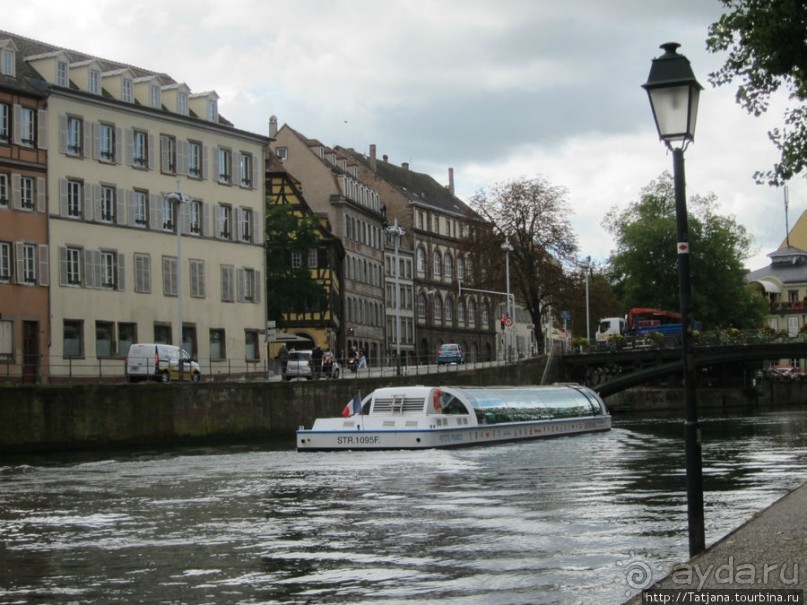 Архитектура и цветы Страсбурга.