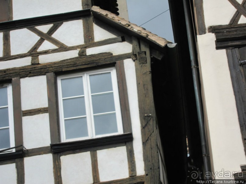 Архитектура и цветы Страсбурга.